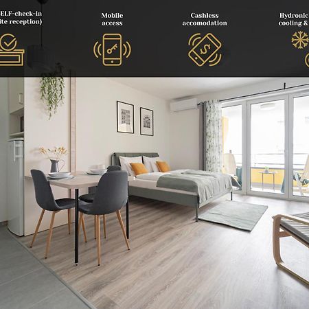 Westside Garden Apartments By Urbanrent ブダペスト エクステリア 写真